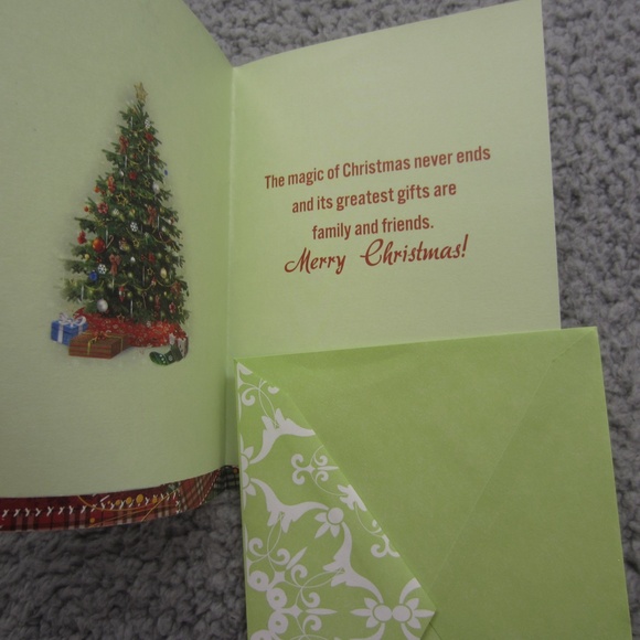 Christmas Greenting Card set of 5 with Envelopes Holidays - Picture 6 of 9